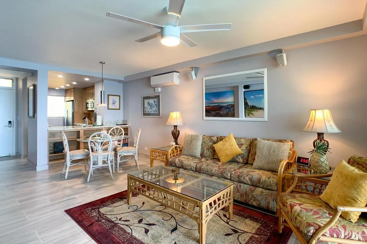 キヘイ Royal Mauian 309, Direct Ocean Front, Split Acヴィラ