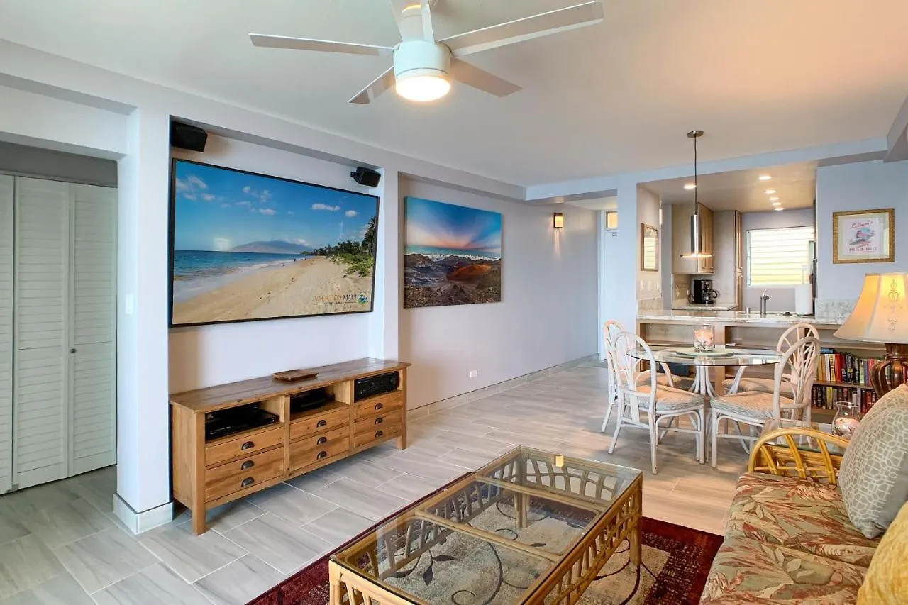キヘイ Royal Mauian 309, Direct Ocean Front, Split Acヴィラ 米国